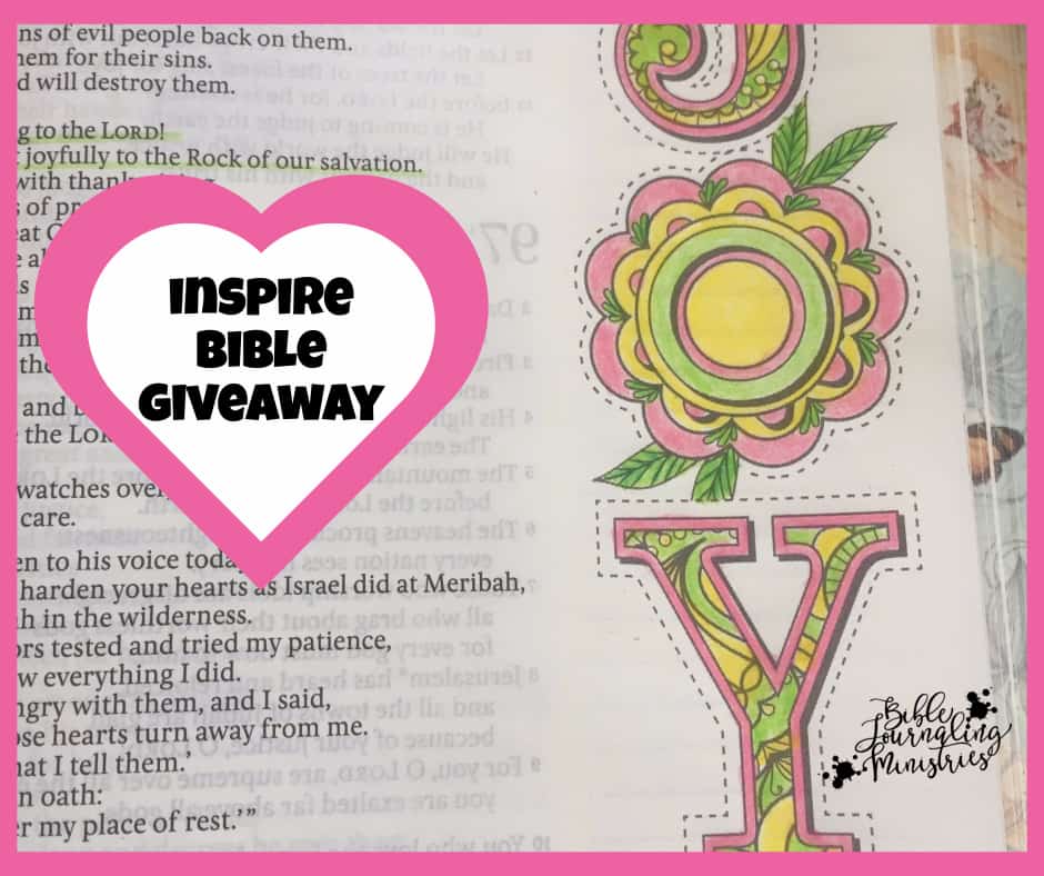 Bible Journaling for Beginners Facebook Group Giveaway