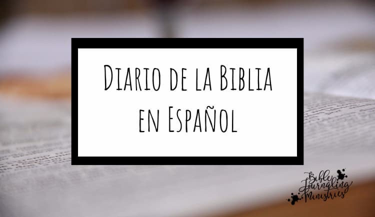 Bible journaling in espanol