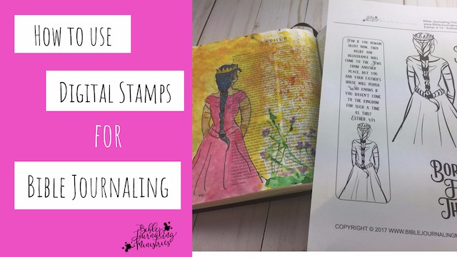 How to Use Digital Stamps