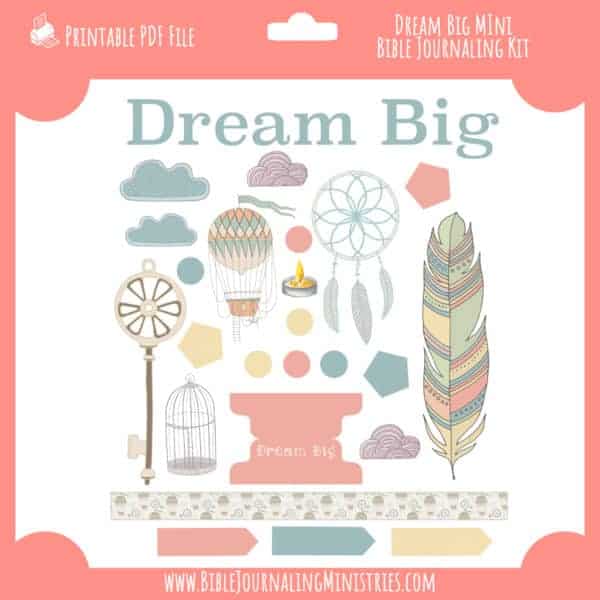 dream big devotional mini kit
