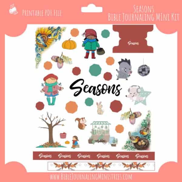 Seasons Mini Bible Journaling Kit