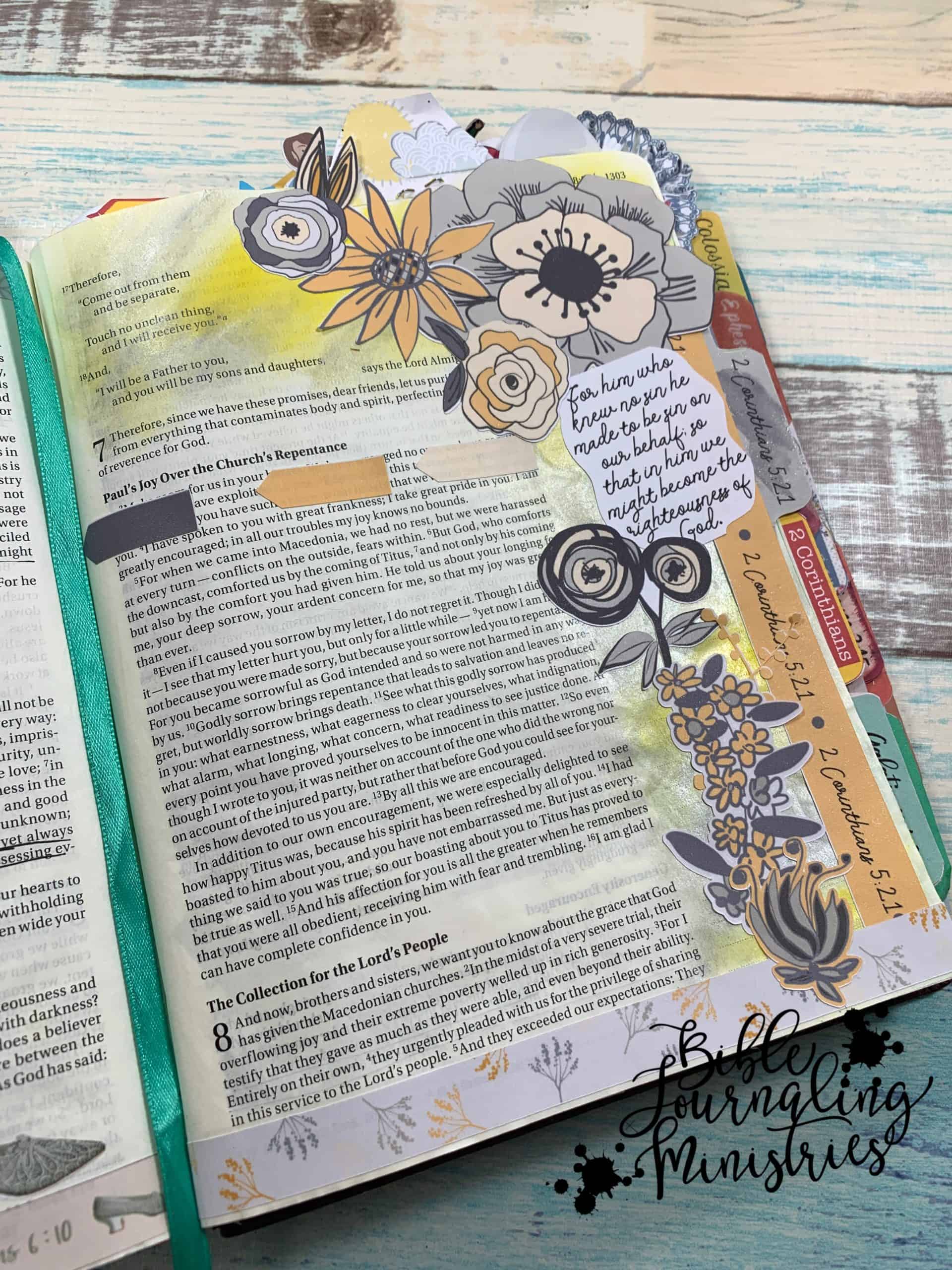 Bible Journaling Video - Healing + Groove - Illustrated Faith