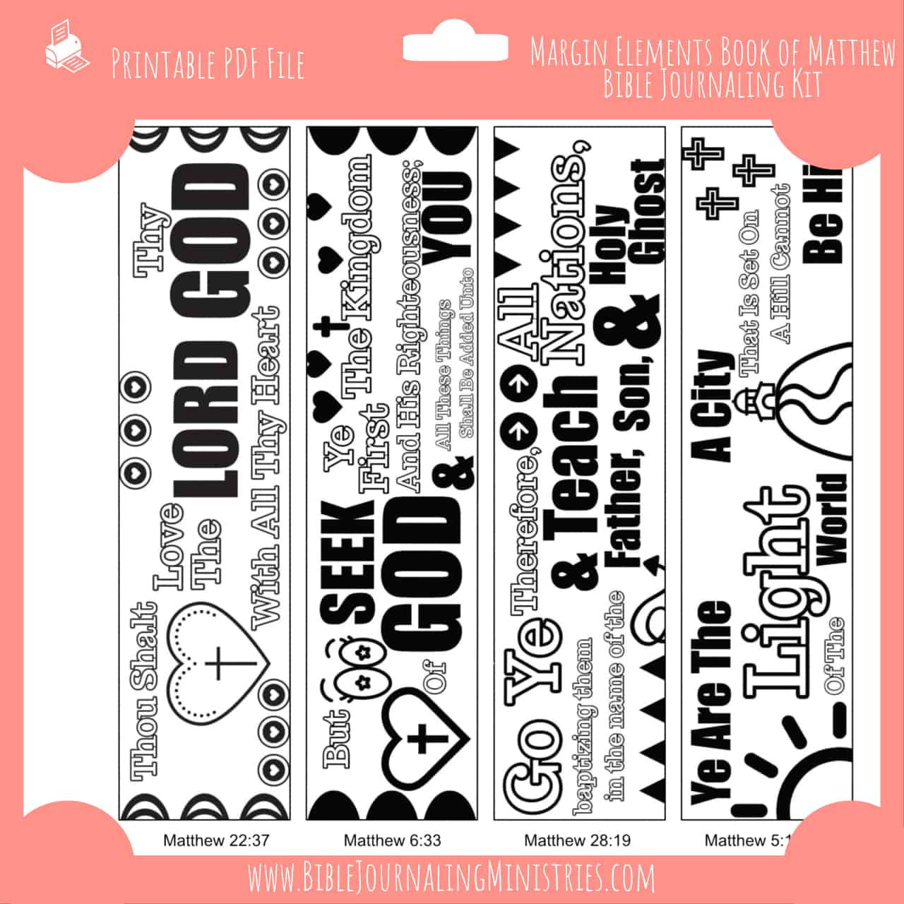 Free Printable Bible Planner Stickers - World of Printables