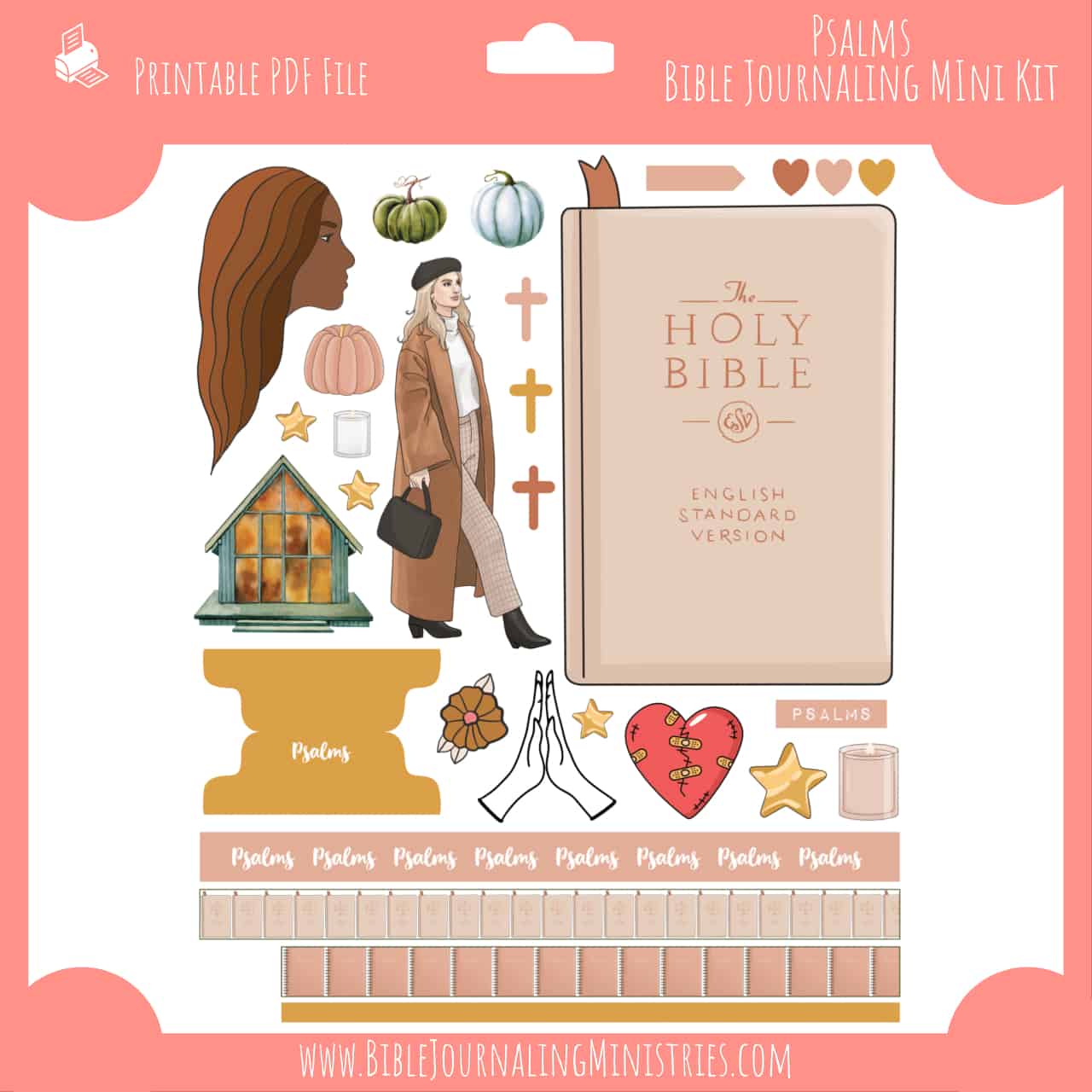 Psalms Mini Bible Journaling Kit
